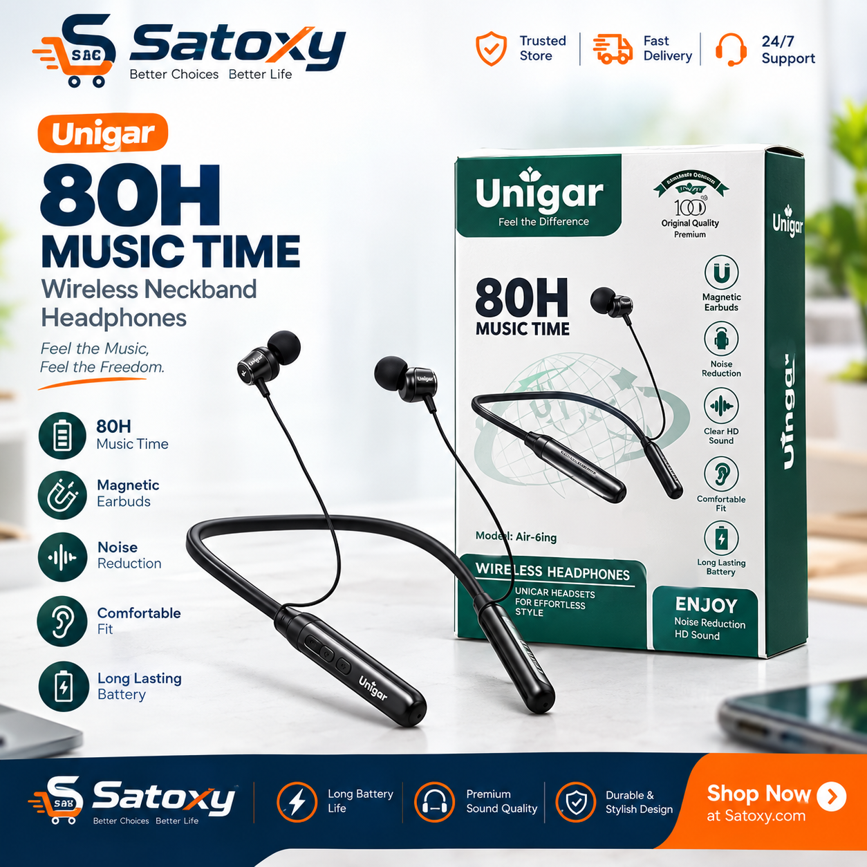 Unigar 80Hour Neckband